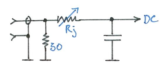 zero bias detector simplified circuit
